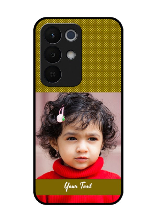 Realme Narzo 90X 5G Custom Glass Phone Case - Simple Green Color Design