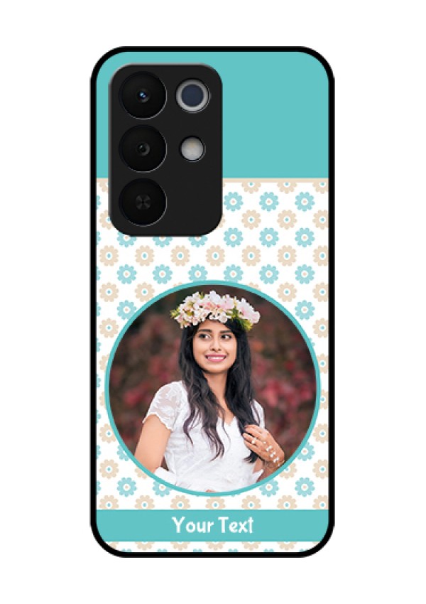 Realme Narzo 90X 5G Custom Glass Phone Case - Beautiful Flowers Design