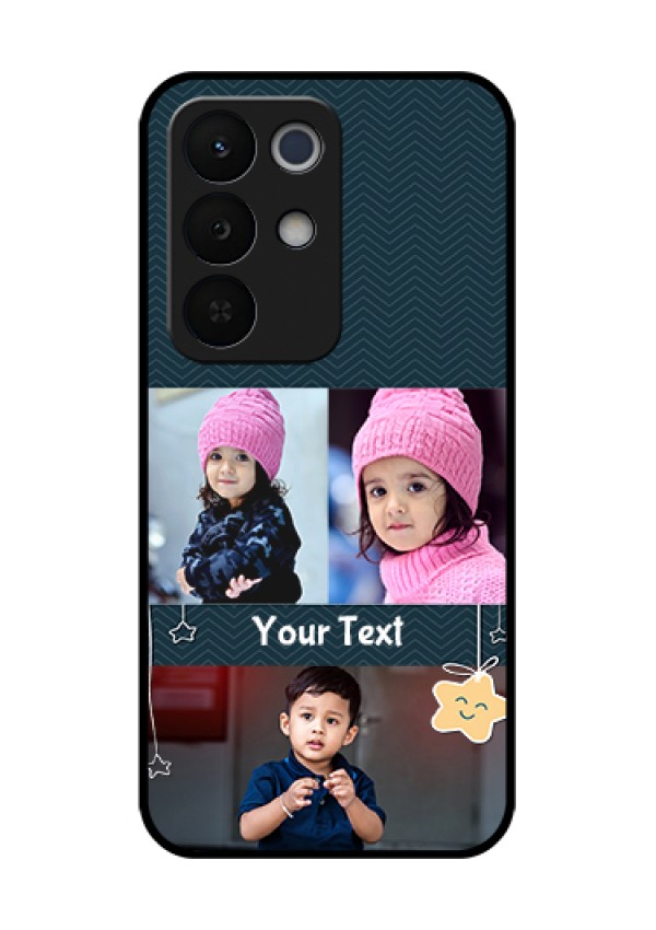 Realme Narzo 90X 5G Custom Glass Phone Case - Hanging Stars Design