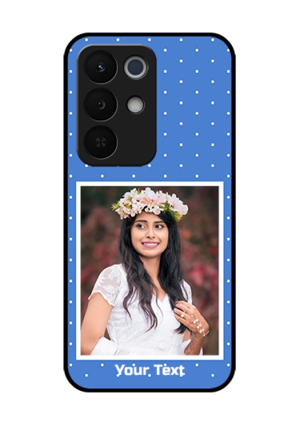 Realme Narzo 90X 5G Custom Glass Phone Case - Polka Dots Design