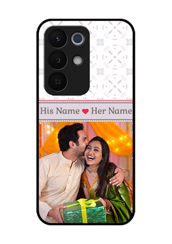 Realme Narzo 90X 5G Custom Glass Phone Case - With Photo And Ethnic Design