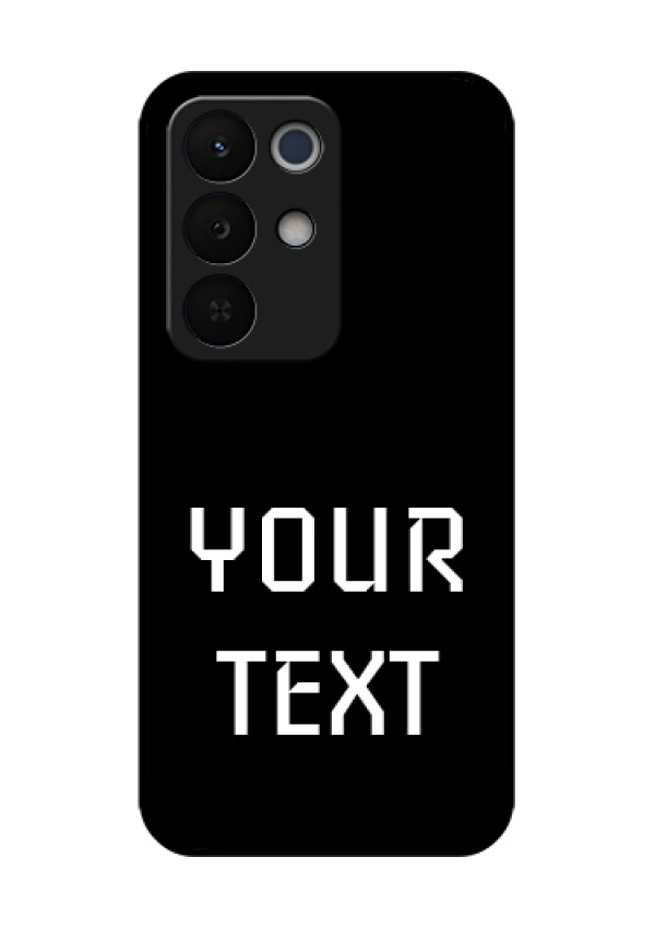 Realme Narzo 90X 5G Custom Glass Phone Case - Your Name Design
