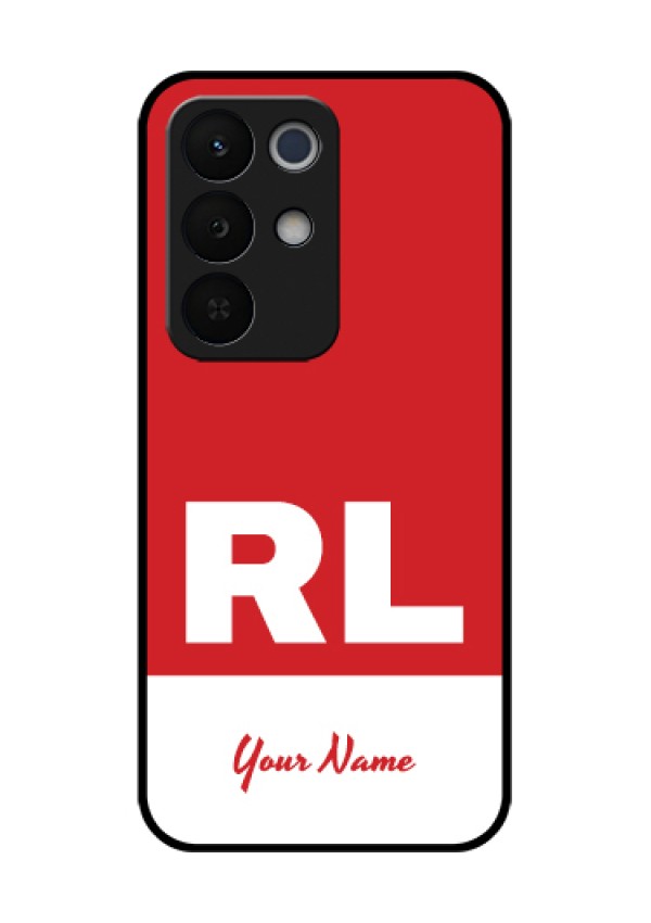 Realme Narzo 90X 5G Custom Glass Phone Case - Dual Tone Custom Text Design