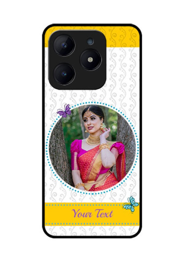 Realme Narzo N63 Custom Glass Phone CaseGirls Premium Case Design