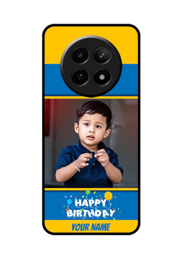 Realme Narzo N65 5G Custom Glass Phone Case - Birthday Wishes Design