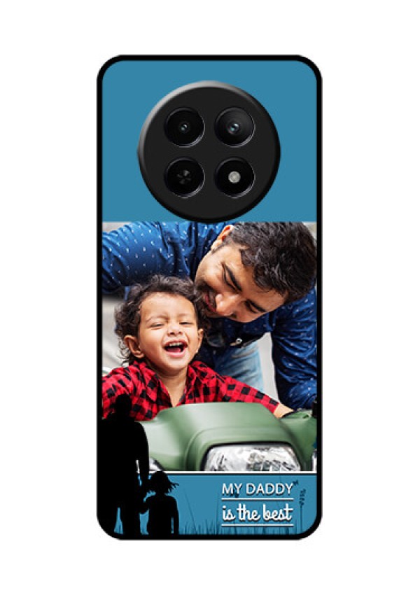Realme Narzo N65 5G Custom Glass Phone Case - Best Dad Design