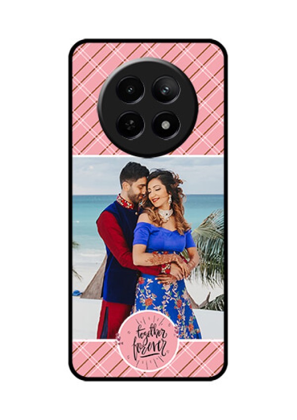 Realme Narzo N65 5G Custom Glass Phone Case - Together Forever Design