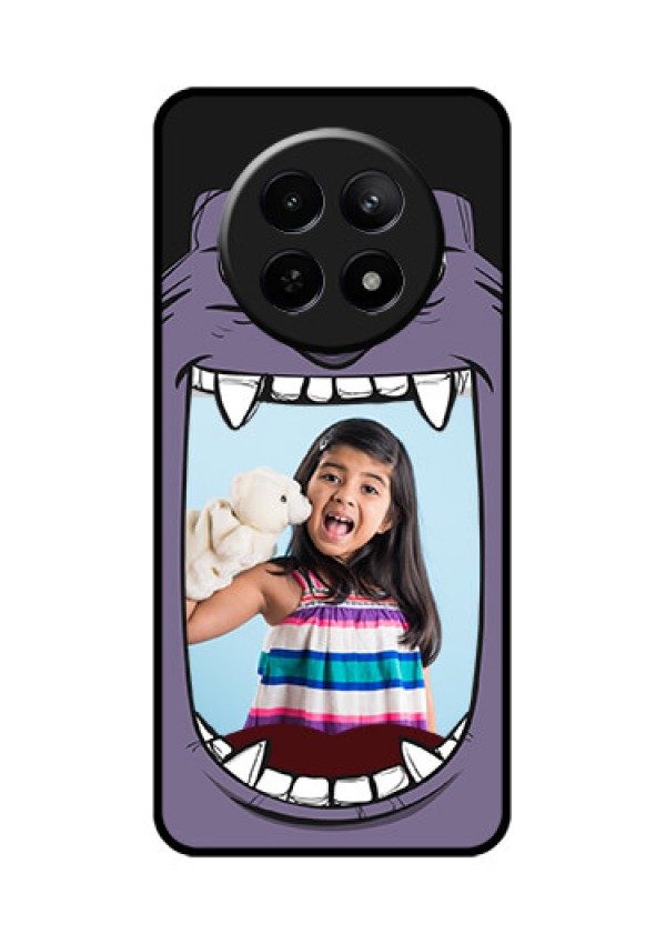 Realme Narzo N65 5G Custom Glass Phone Case - Angry Monster Design