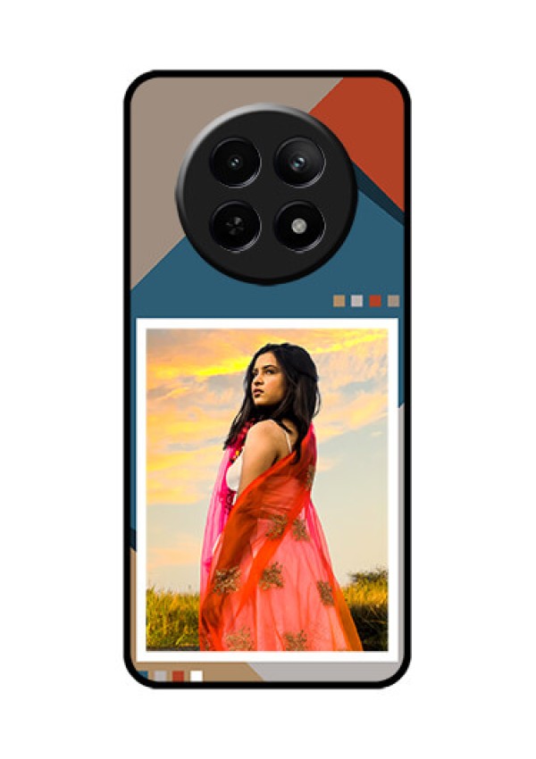 Realme Narzo N65 5G Custom Glass Phone Case - Retro Color Pallet Design