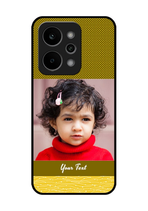 Realme Narzo Power 5G Custom Glass Phone Case - Simple Green Color Design