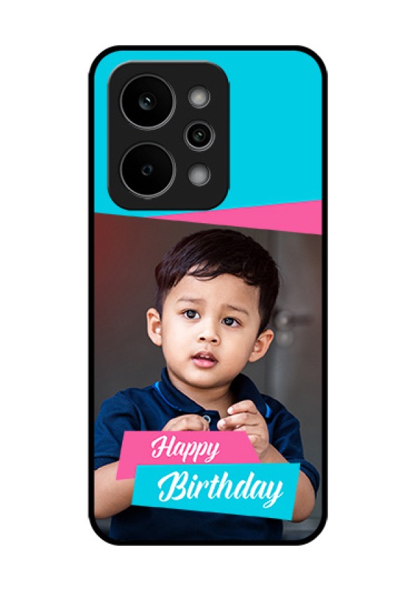 Realme Narzo Power 5G Custom Glass Phone Case - Image Holder With 2 Color Design