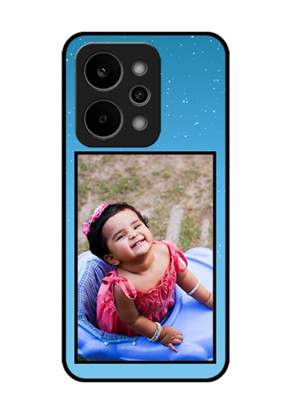 Realme Narzo Power 5G Custom Glass Phone Case - Wave Pattern Colorful Design