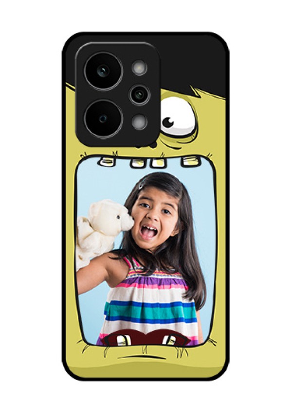 Realme Narzo Power 5G Custom Glass Phone Case - Cartoon Monster Back Case Design