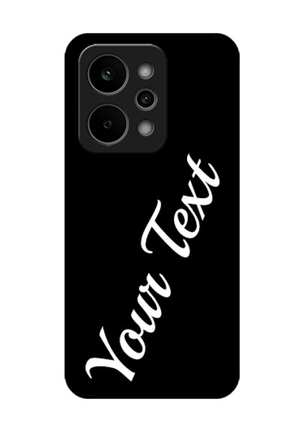 Realme Narzo Power 5G Custom Glass Phone Case - With Your Name Design