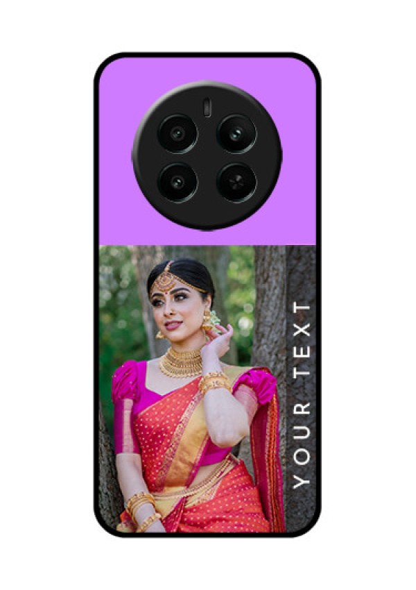 Realme P1 5G Custom Glass Phone Case - Birthday Icons Design