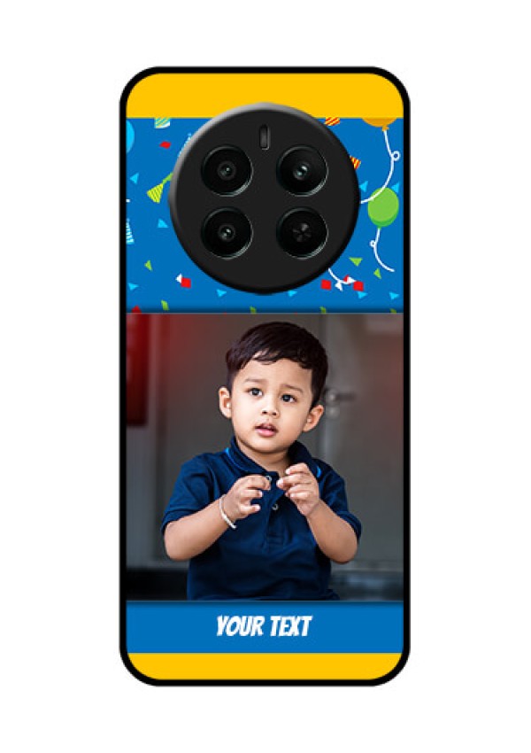 Realme P1 5G Custom Glass Phone Case - Birthday Wishes Design