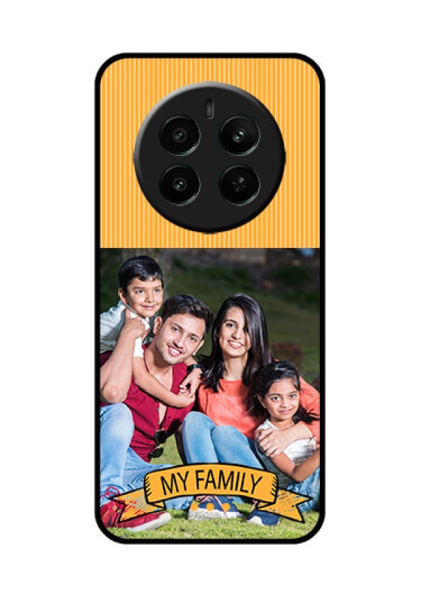 Realme P1 5G Custom Glass Phone Case - My Family Design