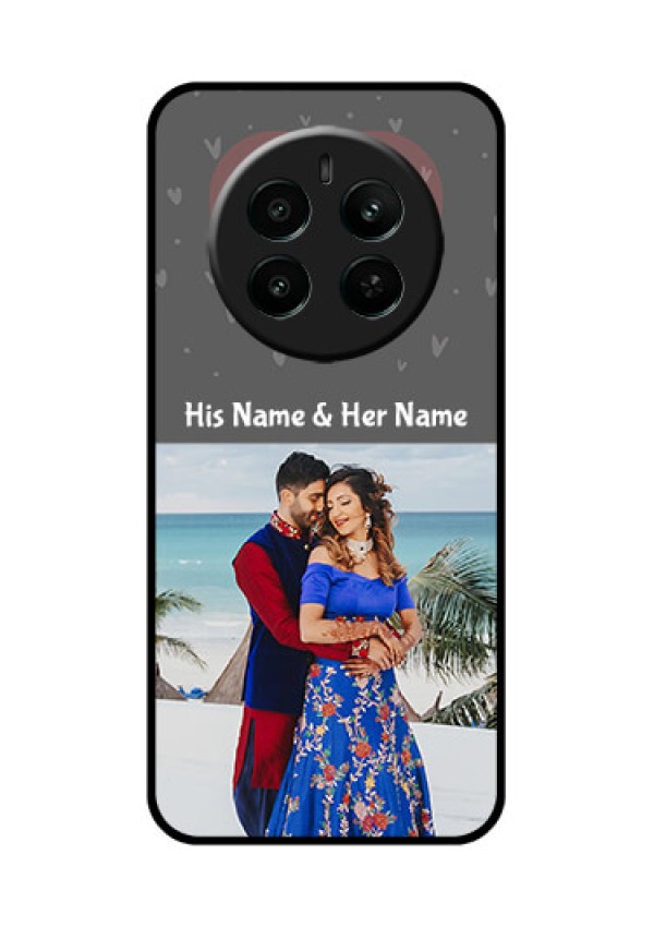 Realme P1 5G Custom Glass Phone Case - Buy Love Design With Photo Online