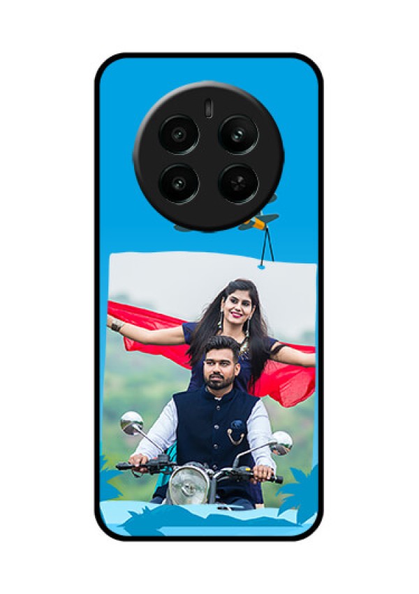Realme P1 5G Custom Glass Phone Case - Traveller Design