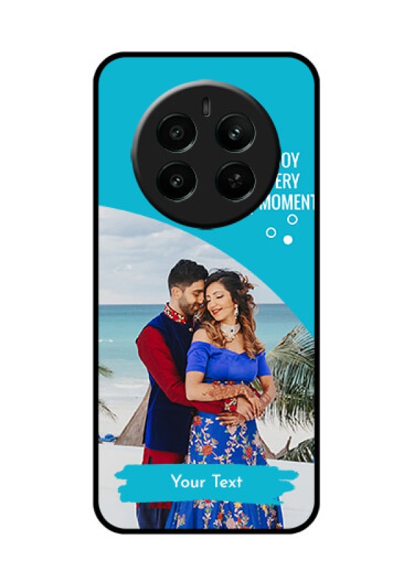 Realme P1 5G Custom Glass Phone Case - Happy Moment Design