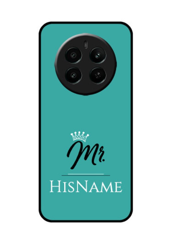 Realme P1 5G Custom Glass Phone Case - Mr With Name Design