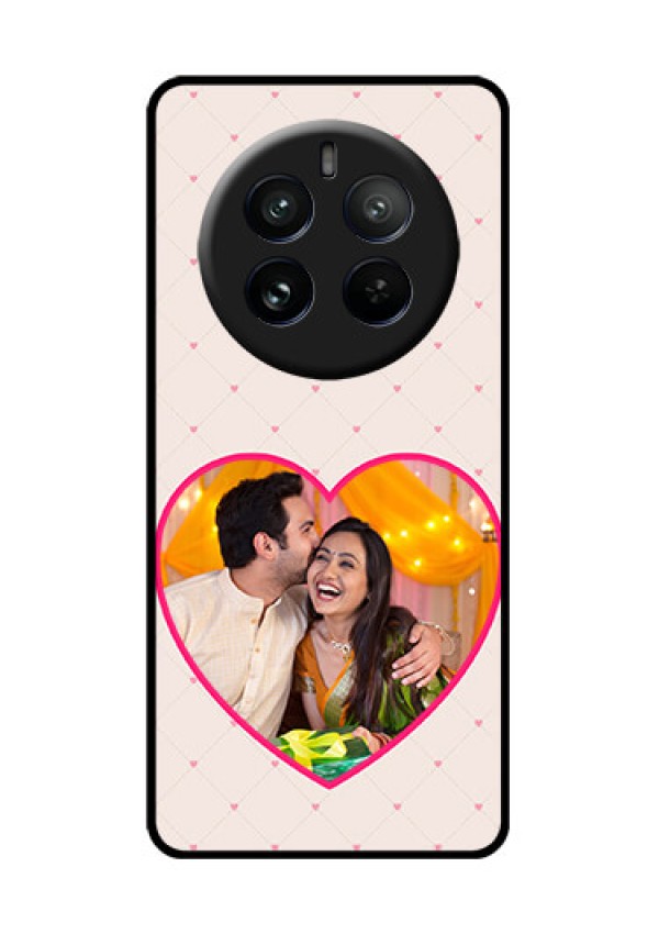 Realme P1 Pro 5G Custom Glass Phone CaseHeart Shape Design