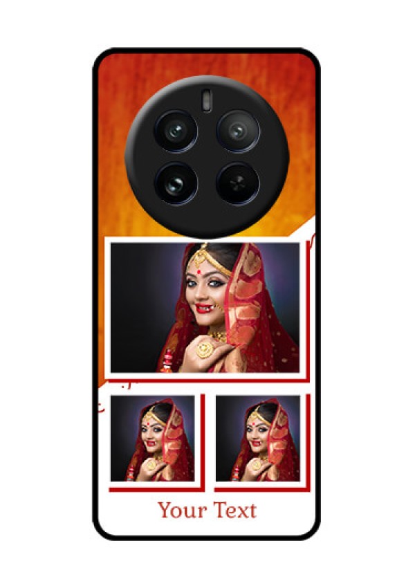Realme P1 Pro 5G Custom Glass Phone CaseWedding Memories Design