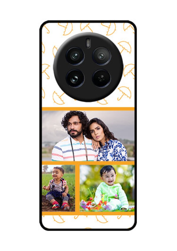 Realme P1 Pro 5G Custom Glass Phone CaseYellow Pattern Design
