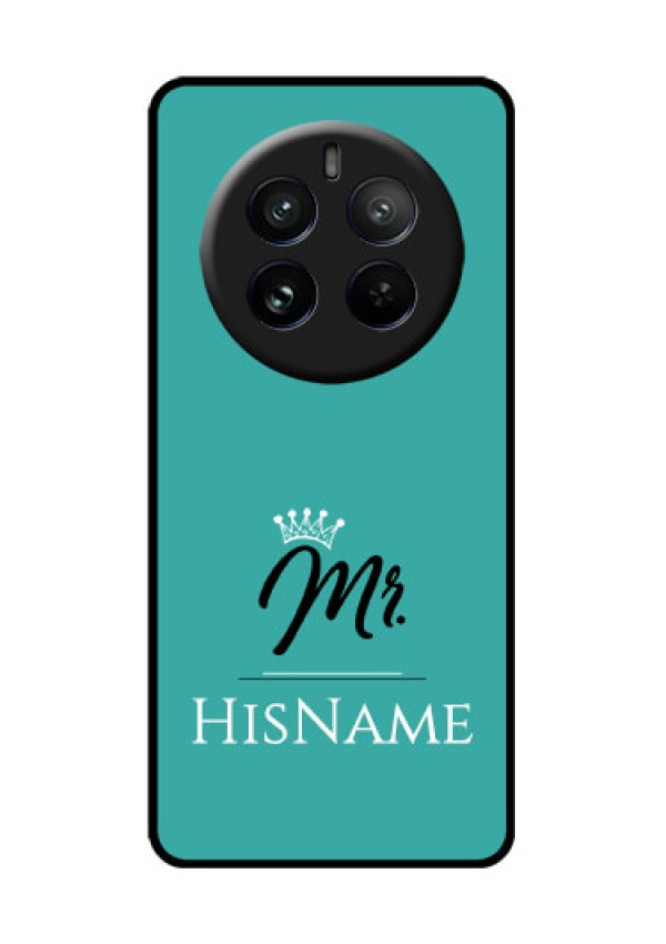 Realme P1 Pro 5G Custom Glass Phone CaseMr With Name Design