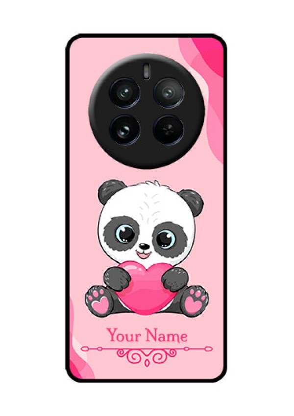 Realme P1 Pro 5G Custom Glass Phone CaseCute Panda Design