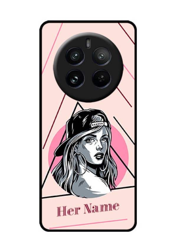 Realme P1 Pro 5G Custom Glass Phone CaseRockstar Girl Design