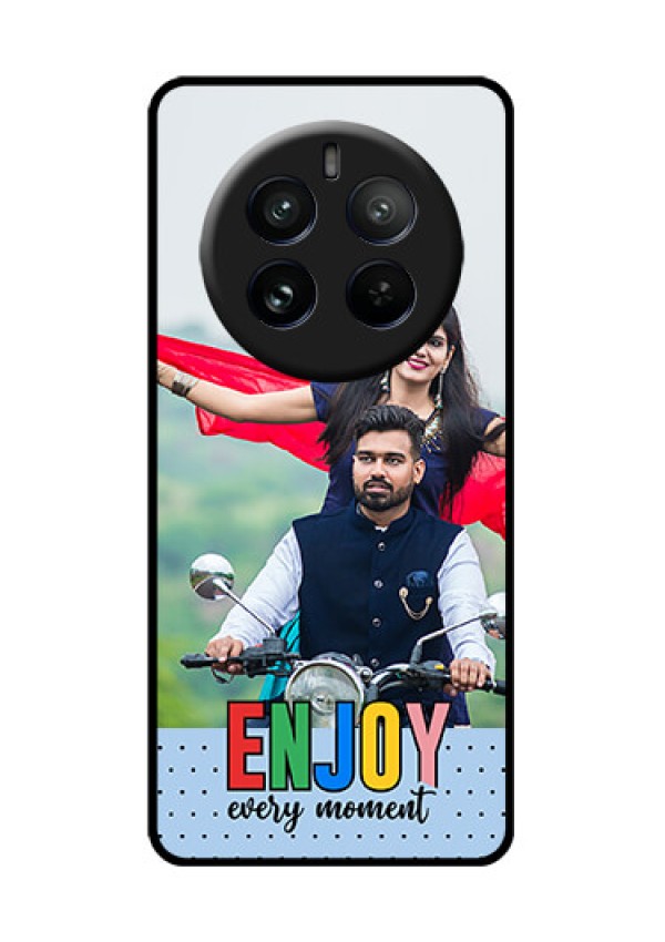 Realme P1 Pro 5G Custom Glass Phone CaseEnjoy Every Moment Design