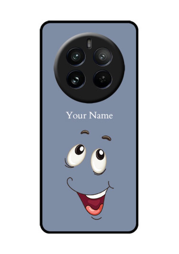 Realme P1 Pro 5G Custom Glass Phone CaseLaughing Cartoon Face Design