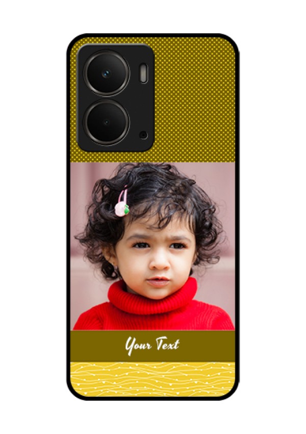 Realme P3 5G Custom Glass Phone Case - Simple Green Color Design