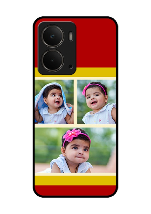 Realme P3 5G Custom Glass Phone Case - Multiple Pic Upload Design