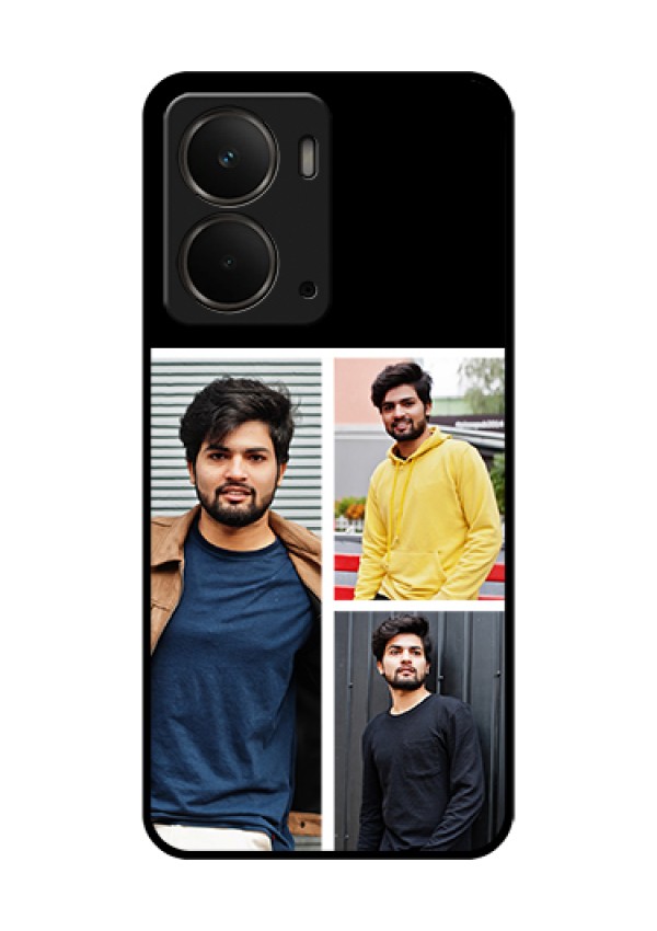 Realme P3 5G Custom Glass Phone Case - Upload Multiple Picture Design