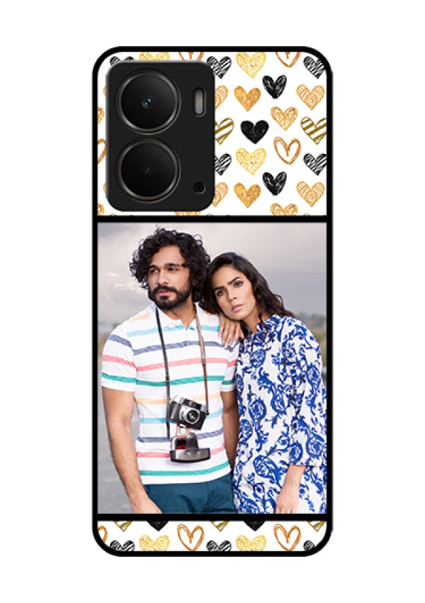 Realme P3 5G Custom Glass Phone Case - Love Symbol Design
