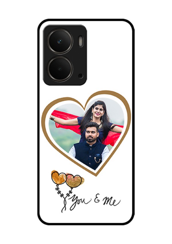 Realme P3 5G Custom Glass Phone Case - You & Me Design