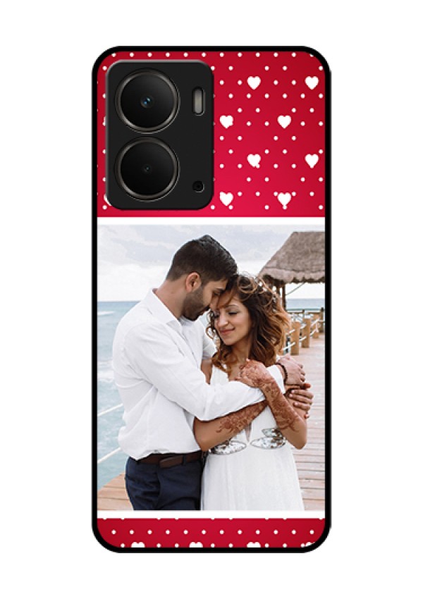 Realme P3 5G Custom Glass Phone Case - Hearts Mobile Case Design