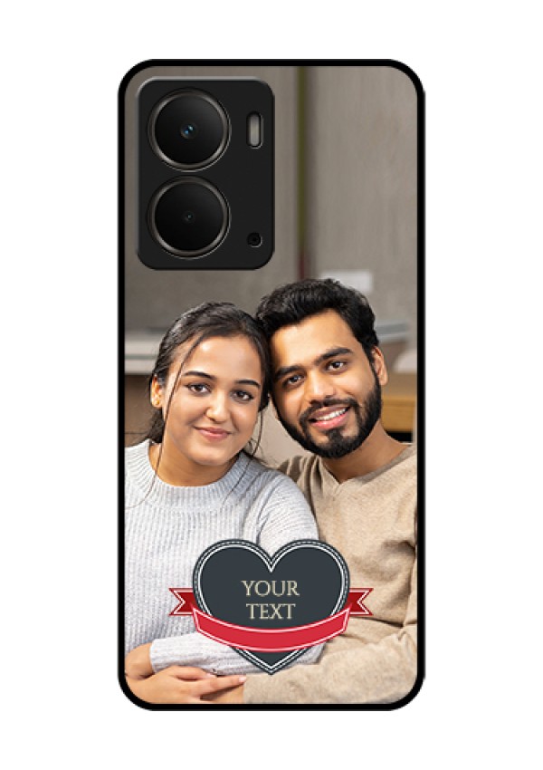 Realme P3 5G Custom Glass Phone Case - Just Married Couple Design