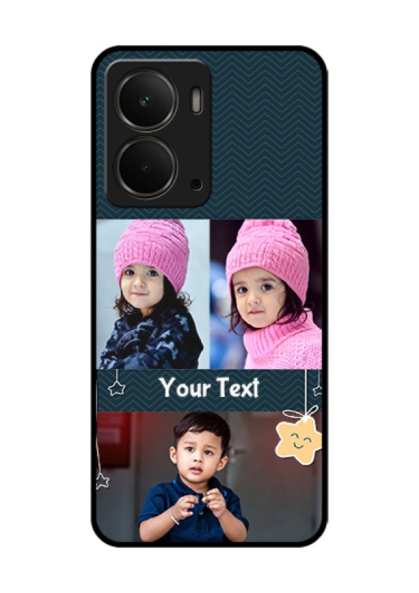Realme P3 5G Custom Glass Phone Case - Hanging Stars Design
