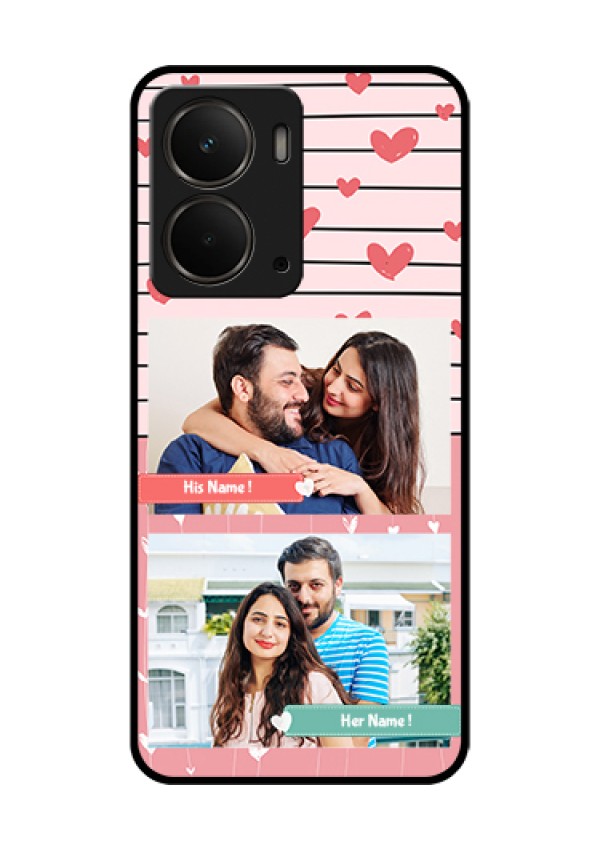 Realme P3 5G Custom Glass Phone Case - Photo With Heart Design