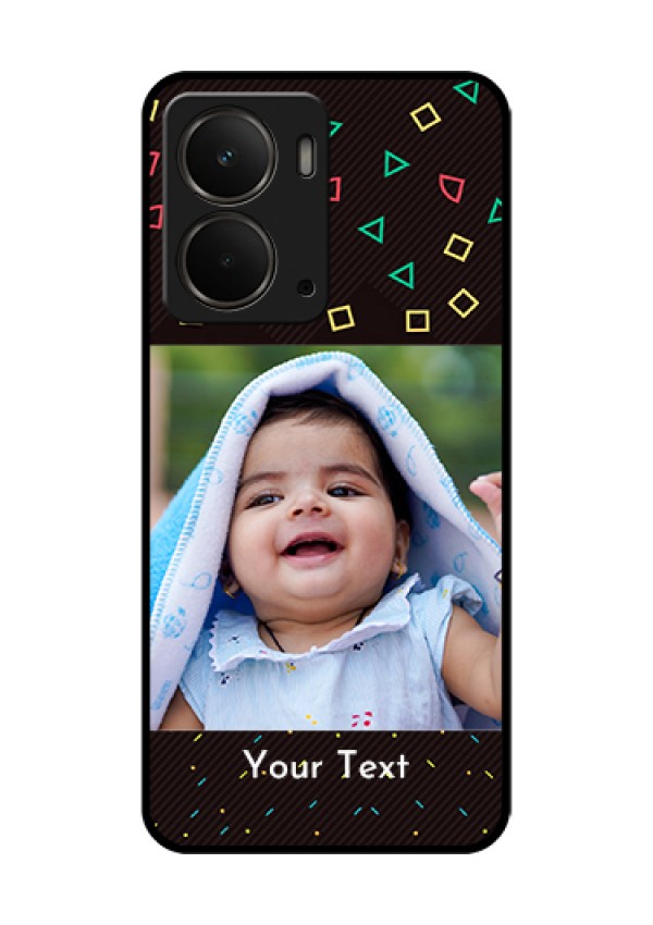 Realme P3 5G Custom Glass Phone Case - With Confetti Birthday Design