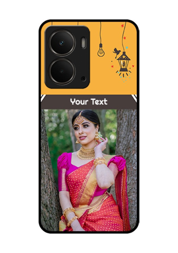 Realme P3 5G Custom Glass Phone Case - With Family Picture And Icons