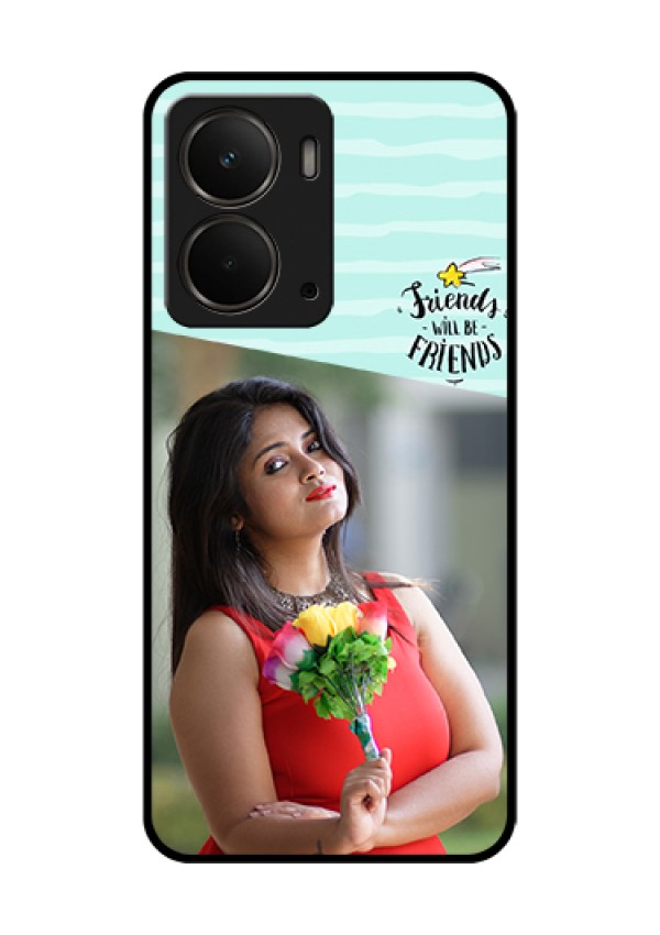 Realme P3 5G Custom Glass Phone Case - Friends Picture Icon Design