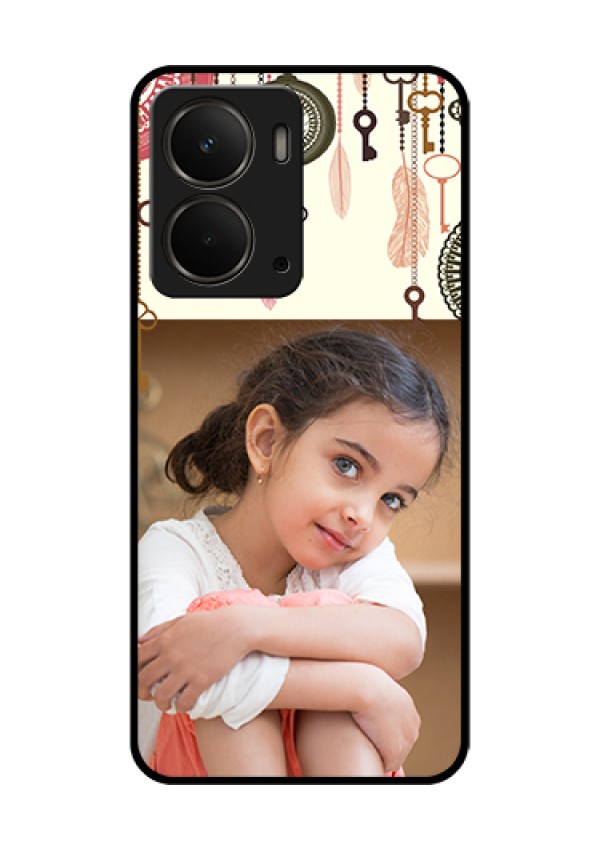 Realme P3 5G Custom Glass Phone Case - Boho Style Design