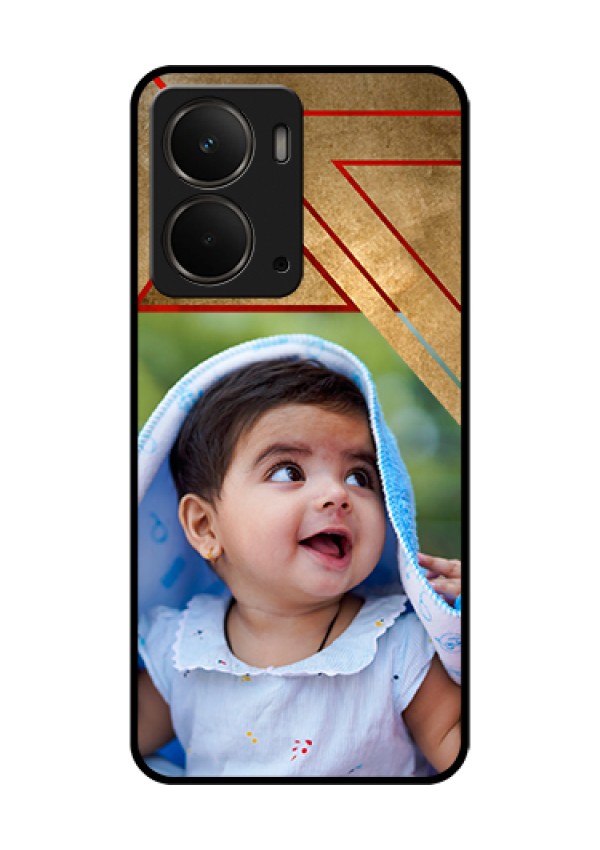 Realme P3 5G Custom Glass Phone Case - Gradient Abstract Texture Design