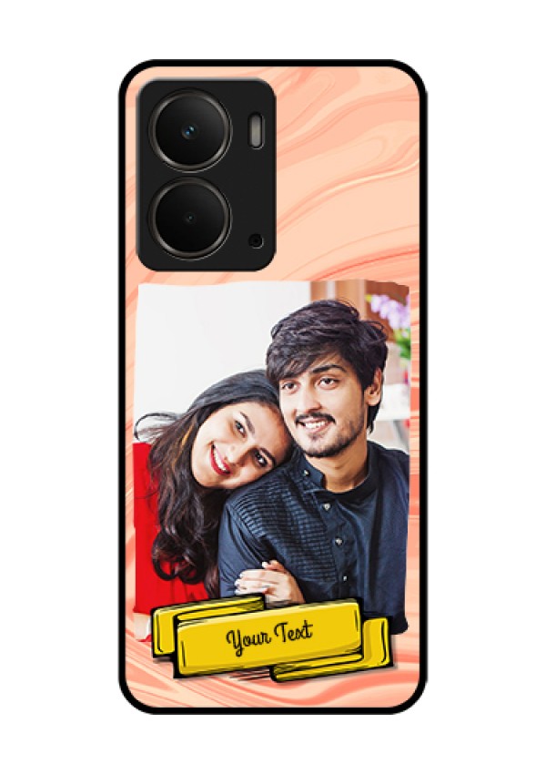 Realme P3 5G Custom Glass Phone Case - Marble Texture Design