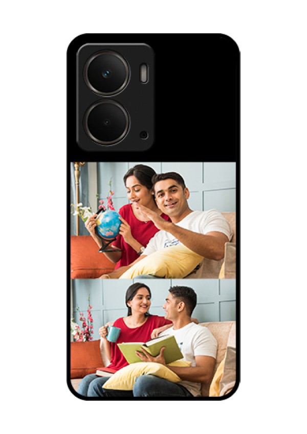 Realme P3 5G Custom Glass Phone Case - 2 Images Design