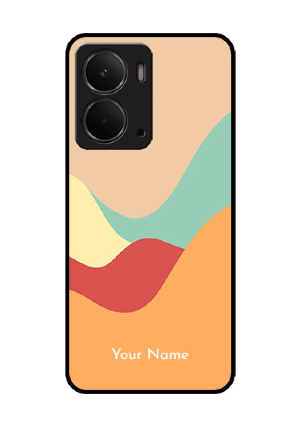 Realme P3 5G Custom Glass Phone Case - Ocean Waves Multi - Colour Design